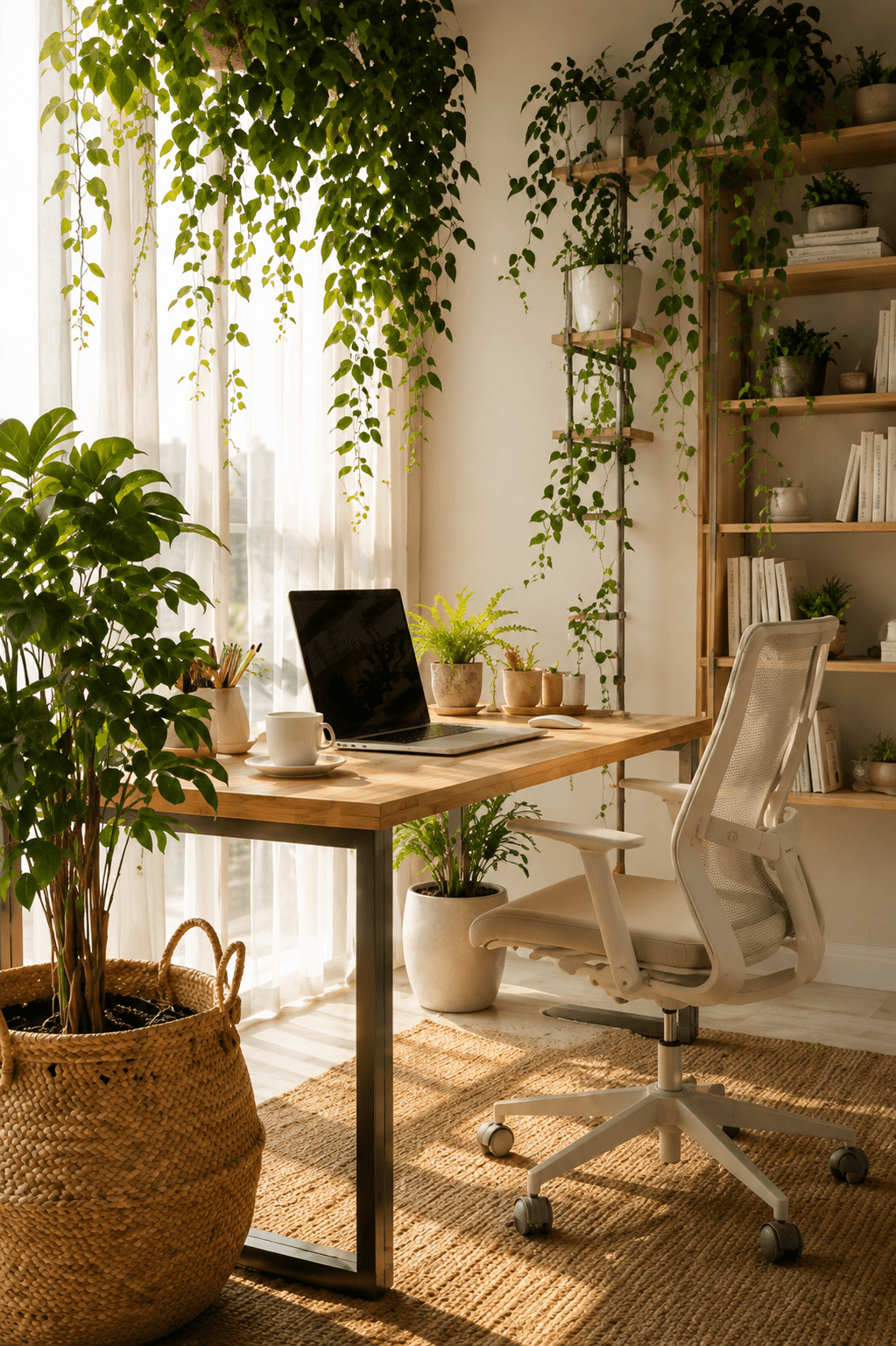 home office plants