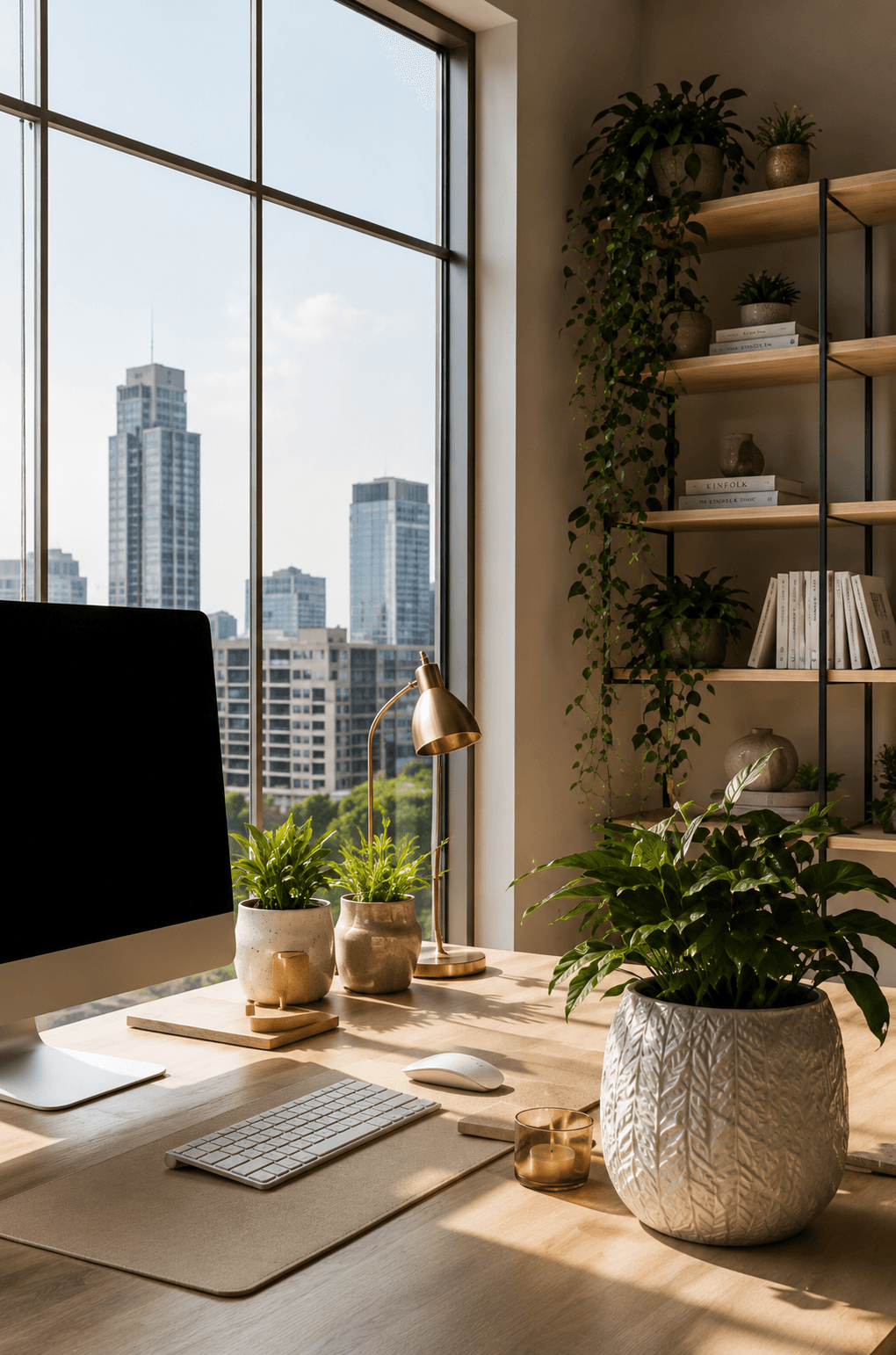 home office plants